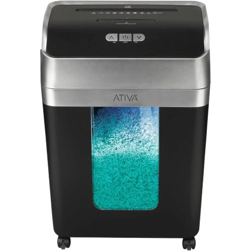 14-Sheet Micro-Cut Shredder by Ativa Power